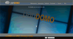 Desktop Screenshot of pandomo.at