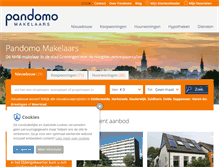 Tablet Screenshot of pandomo.nl