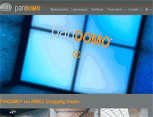 Tablet Screenshot of pandomo.de